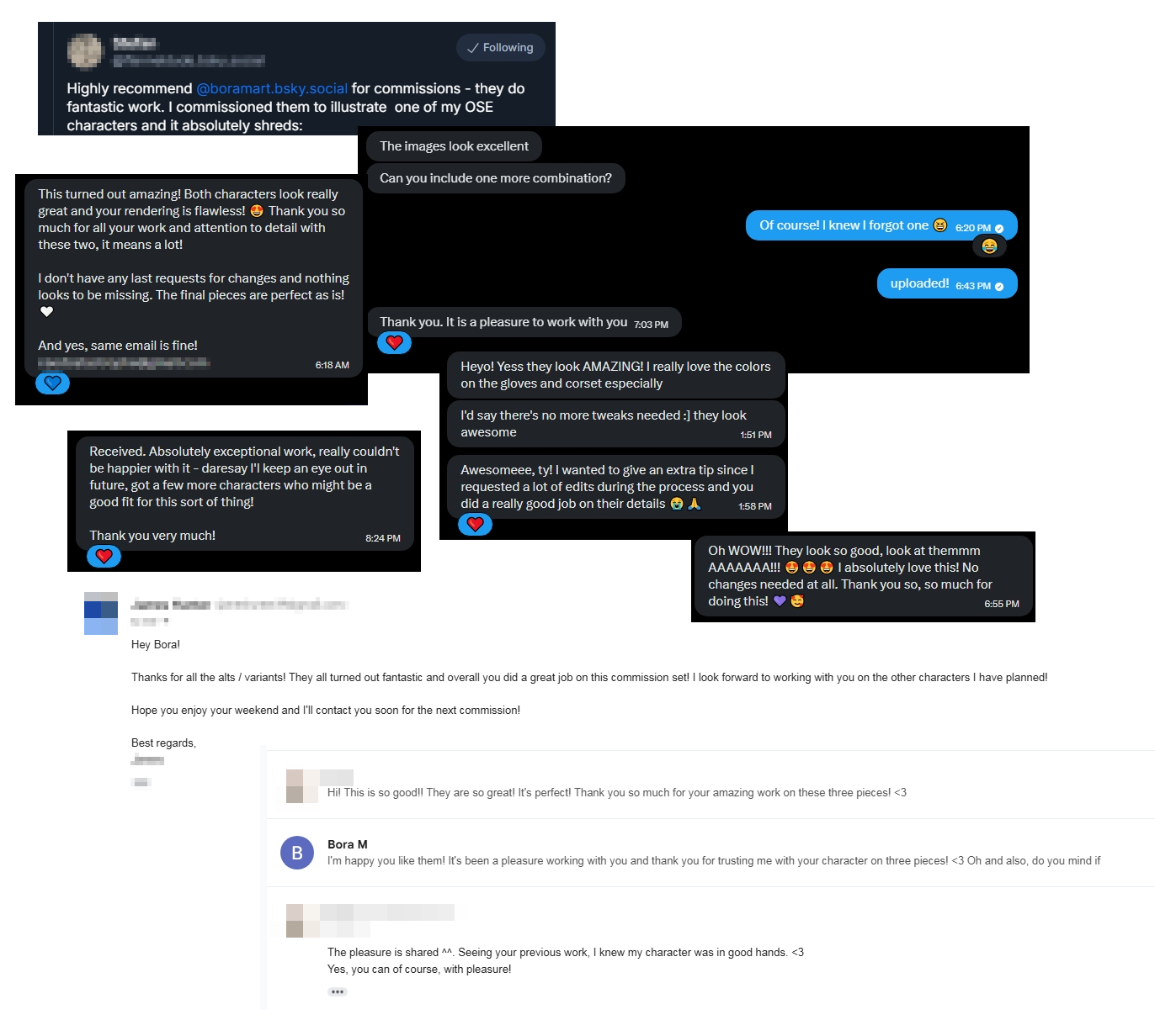testimonials